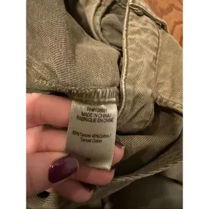 YFB Young Fabulous Broke green wide leg cargo pant size M thumbnail 5