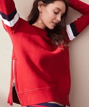 Evereve Red Sundry Sweatshirt thumbnail 1