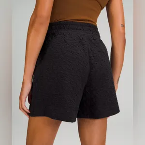 Lululemon Rippled Super-High-Rise Short 5" Black 4 thumbnail 2