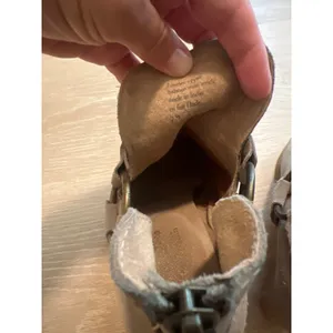Women’s Seychelles Taupe Harness Bootie Suede boots 7.5 Anthropologie thumbnail 6