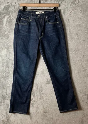 Amo Chloe Cropped Jeans Size 28 Daydream Dark Wash Minimalist‎ Cali Cool thumbnail 1