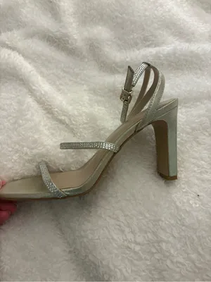 Mix No. 6 Women's Gold Strappy Heels thumbnail 2