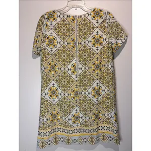 Lulu’s Dandelion Medallion Floral Shift Dress Yellow Artsy Size Small thumbnail 3