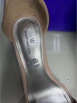 Worthington Beckwith Dress Sandals – Light Natural Suede – Size 7.5M thumbnail 4
