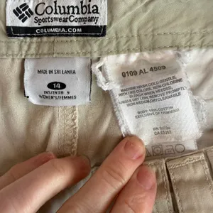 Columbia Women's Cotton Outdoor Hiking Shorts Size 14 thumbnail 4