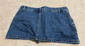Edikted Skirt Mini Denim thumbnail 1