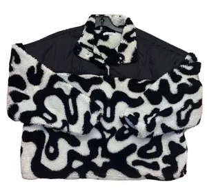 Grayson Threads Psychedelic Swerve Fleece Pullover Sz Large thumbnail 1