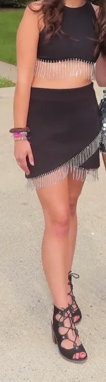 Black Rhinestone Set thumbnail 3