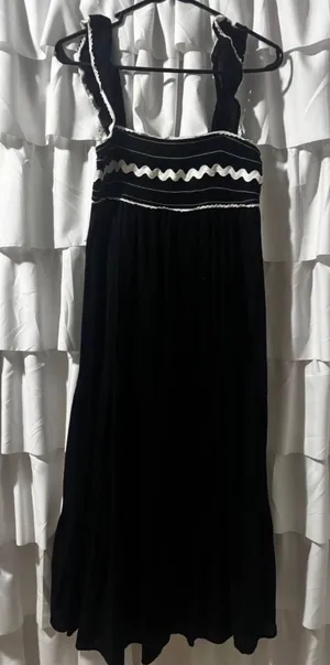 womens maxi dress Black Size M thumbnail 1