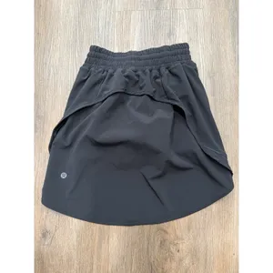 Lululemon Hotty‎ Hot High-Rise Skirt *Long Black Womens Size 0 thumbnail 2