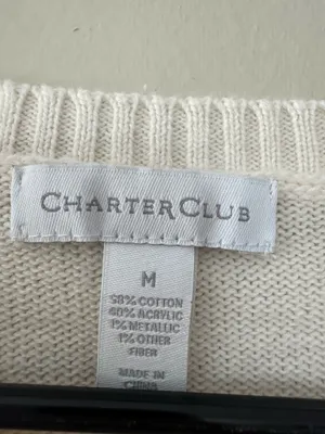 Dog Sweater Charter Club Scottie thumbnail 2