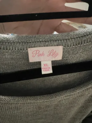 Pink Lily Sweater Oversized thumbnail 4