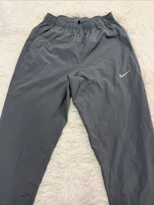 Nike Women's Charcoal Gray Track Joggers with Reflective Swoosh thumbnail 2