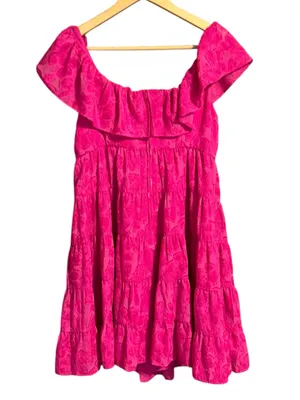 Lilly Pulitzer Emie Berry Soiree Ruffle Mini‎ Dress NWT Size 4 thumbnail 10