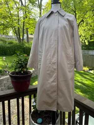London Fog Women's Trench Coat in Beige thumbnail 2