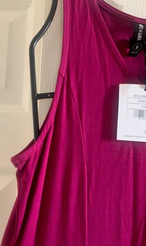 Agnes & Dora Womens Venus Maxi Dress in Wine size S thumbnail 10