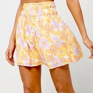 L*space Jax Floral Mini Skirt Medium New With Tags thumbnail 1