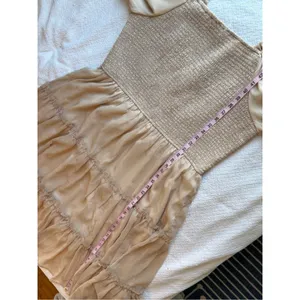 Ivy City Co. Ellie Dress Champagne Peach Gold Pink Chiffon NEW NWT 1X thumbnail 11