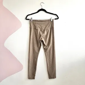 Athleta Ultra High Rise Elation 7/8 Tight Leggings Brown Minimalist‎ Small thumbnail 2