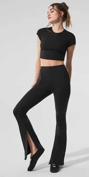 ALO High-Waist Zip It Flare‎ Legging thumbnail 1