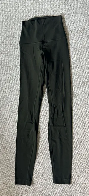 Lululemon Leggings Align High-Rise 28" Olive Super Green 2 thumbnail 1
