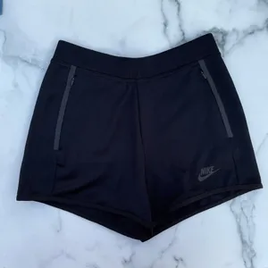 Nike Sportswear Tech Fleece high rise women's workout athletic shorts S small thumbnail 5