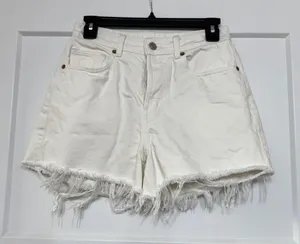 H&M White Jean Shorts thumbnail 1