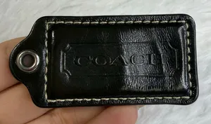2" COACH Fob Bag Charm Hang tag Hangtag thumbnail 1