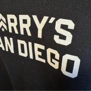 Barry's San Diego Black Hoodie Size M thumbnail 5