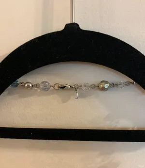 Blue Beaded Necklace thumbnail 4
