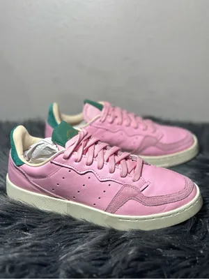 Adidas Supercourt 'True Pink Green Pink Low Top Sneakers Sneaker Size 9 thumbnail 5