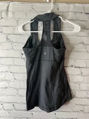 Lululemon Women's Athletic scoop neck Tank Top - Gray size 6 thumbnail 3