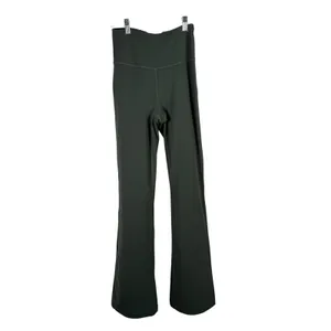 Lululemon Groove Nulu High Rise Flared Pant Grey Sage Green 32" Gym Yoga Women 4 thumbnail 3