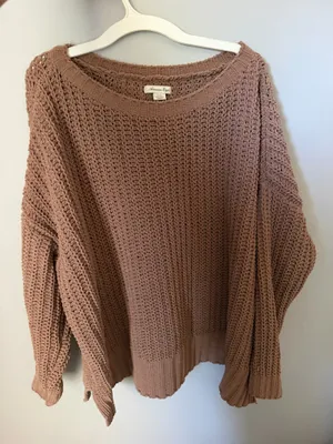 American Eagle Oversized Chunky Knit Sweater thumbnail 1
