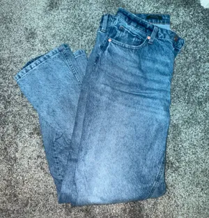 Wild Fable Button-Up Blue Denim Jacket thumbnail 1