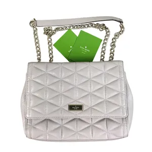 KATE SPADE Cow Leather Emery Court Eliza Shoulder Crossbody Chain Quilted Bag thumbnail 2