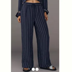 Anthropologie Maeve Low-Slung Striped Track Pants thumbnail 2