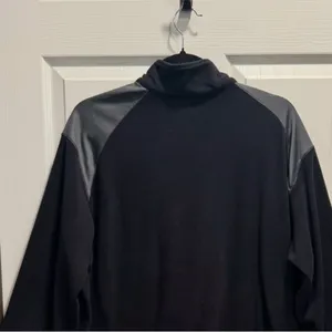 Columbia Men's Black Elevator Shaft Hybrid 1/2 Zip Fleece Pullover Sz XL thumbnail 4