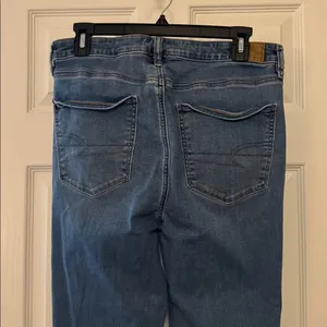 American Eagle Outfitters Women's Super High Rise Jegging in Blue Size 12 Long thumbnail 11