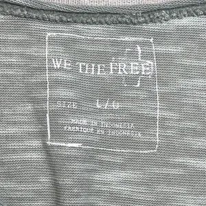 We The Free | NWT Dusty Jade Oversized Pocket Tee | Large thumbnail 6