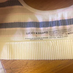 Lucky brand padded bralet size lg nwt thumbnail 3
