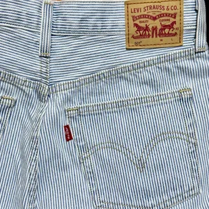 NWOT Levi's 501 Original Fit Jeans Fractal Line High Rise Straight Leg 32 x 30 thumbnail 7