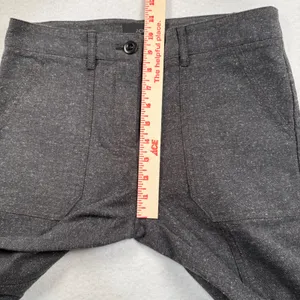 J Crew Pants Women 8P Gray Ankle Zip Slim Fit Mid Rise Office Business Casual thumbnail 4