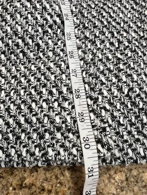 Commense Button Front Tweed Maxi Skirt Black White Small NWT Sold Out thumbnail 10