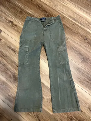 Aeropostale Low rise sage green cargo pants thumbnail 4