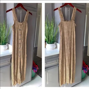 ✨ TOPSHOP animal print button up maxi dress ✨ thumbnail 5