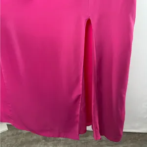 NWT Abercrombie & Fitch Slip Midi‎ Dress in Pink Size Extra Large Tall thumbnail 3