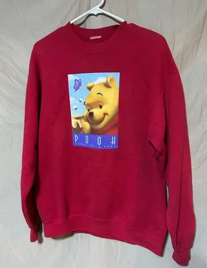 Vintage Pooh bear crewneck thumbnail 1