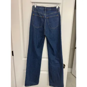 Abercrombie High Rise 90s Relaxed Jeans 25 Long Dark Wash thumbnail 5