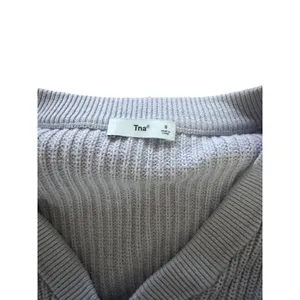 Tna Crew Neck Ribbed Knit Sweater‎ Lavender Size S Purple thumbnail 3